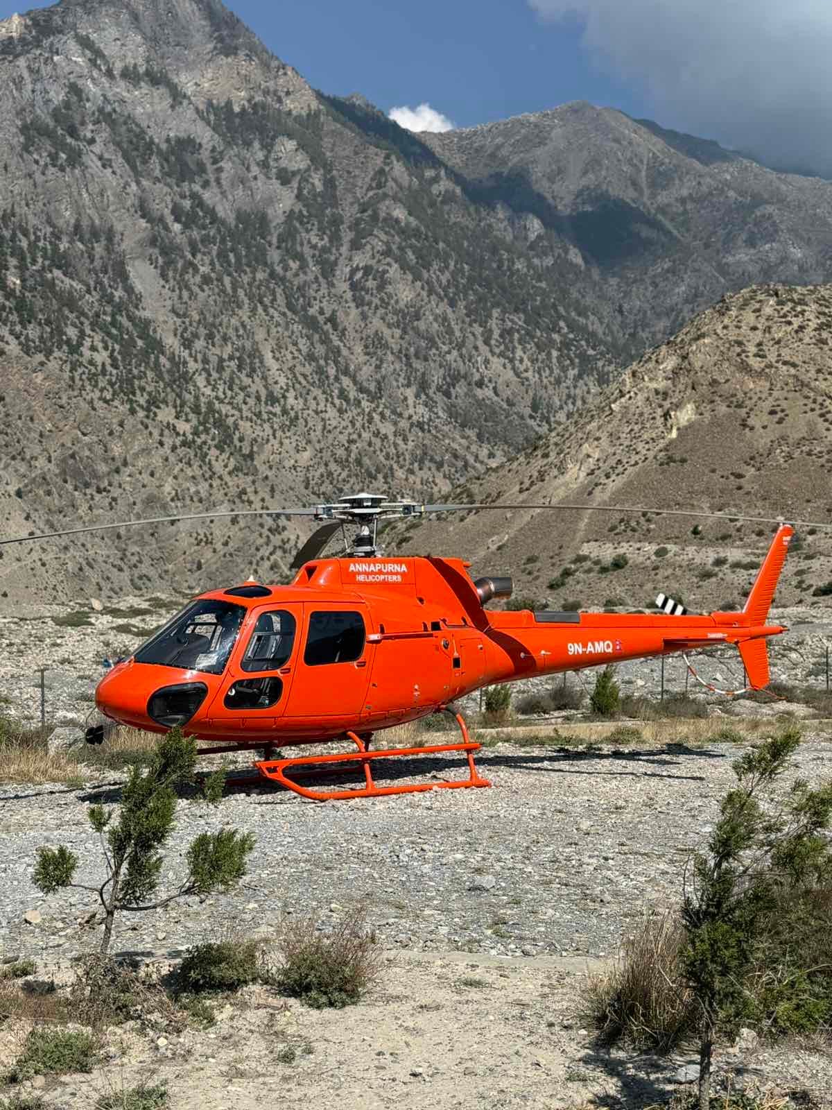 9N-ANU – AS350 B2
